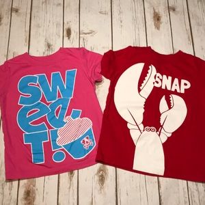 Toddler Stellar Brand Tee Shirts size 4